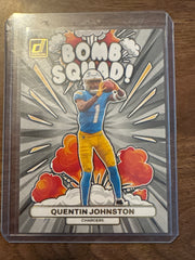 Quentin Johnson RC Bomb Squad 2023 Donruss #BS-11