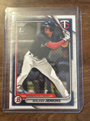 Walker Jenkins RC 1st Bowman 2024 Topps Bowman Chrome #BP-43