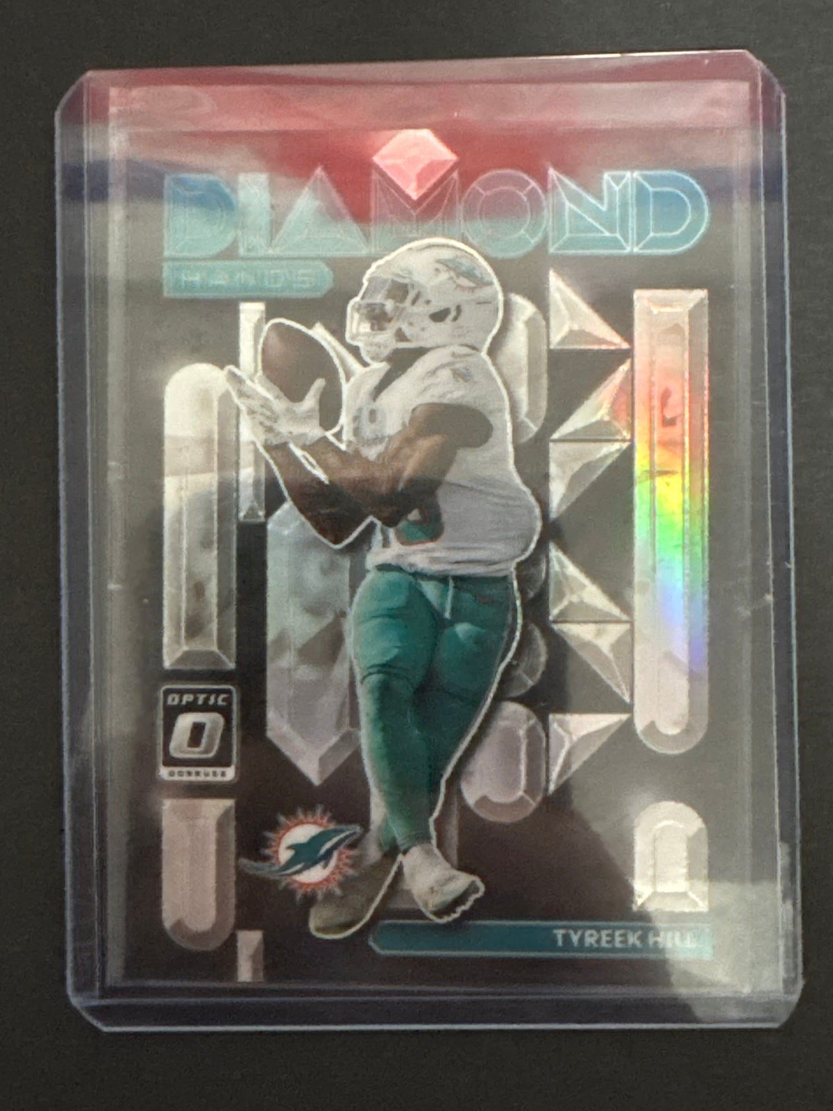 Tyreek Hill Diamond Hands 2022 Donruss Optic #DH-7