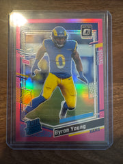 Byron Young RC Pink 2023 Donruss Optic #266