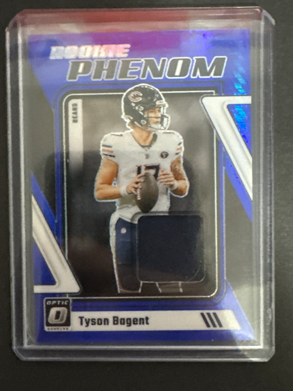 Tyson Bagent RC 2023 Rookie Phenom Blue Hyper #RP-TBA