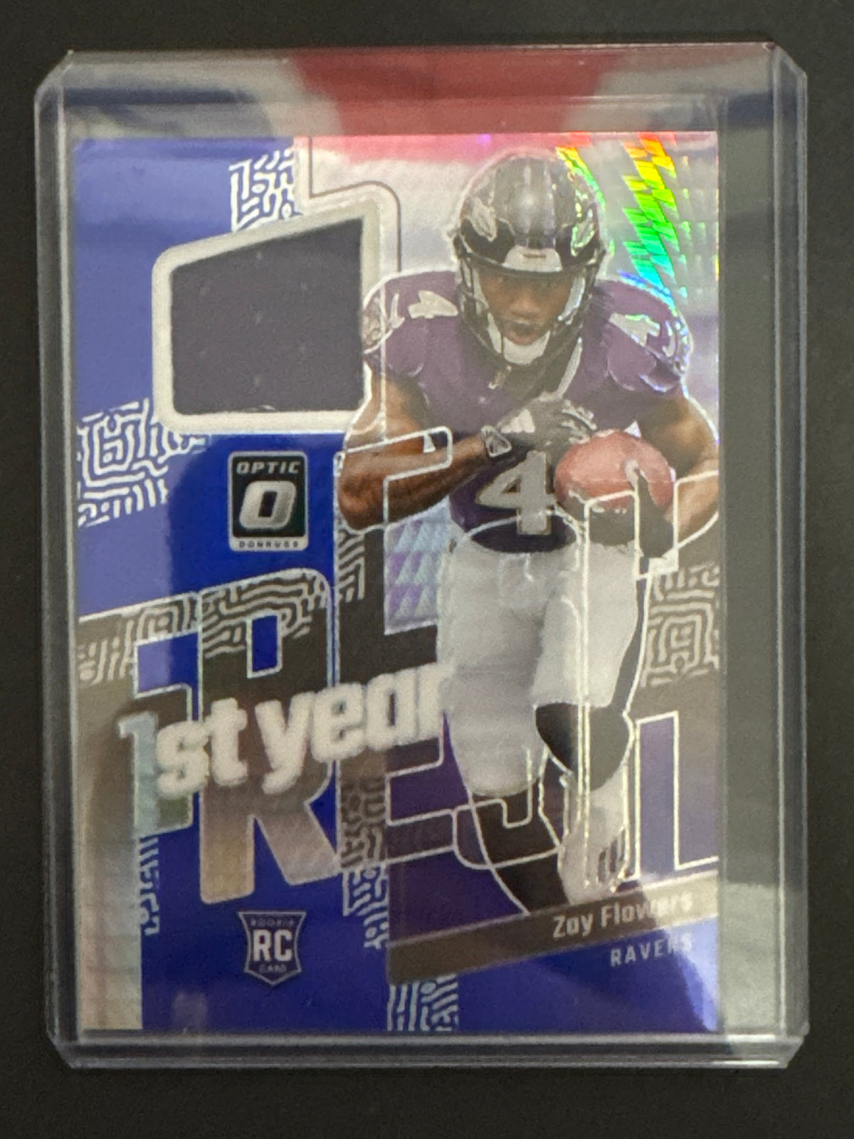 Zay Flowers RC 1st Year Fresh 2023 Donruss Optic #FYF-ZF